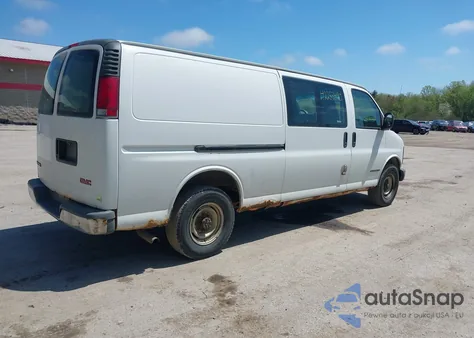 2000 GMC Savana Standard из США, поврежденный, VIN 1GTHG39R7Y1205564